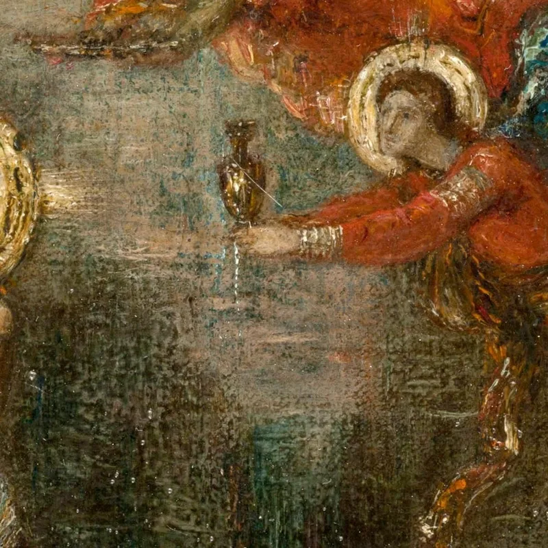 Un Santo Nel Deserto Gustave Moreau