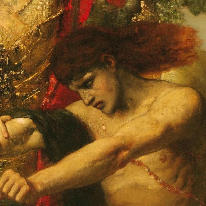 Jacob Y El Ángel Gustave Moreau