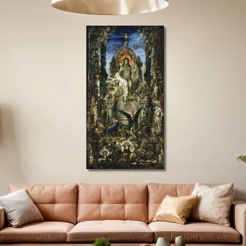 Jupiter And Semele Gustave Moreau