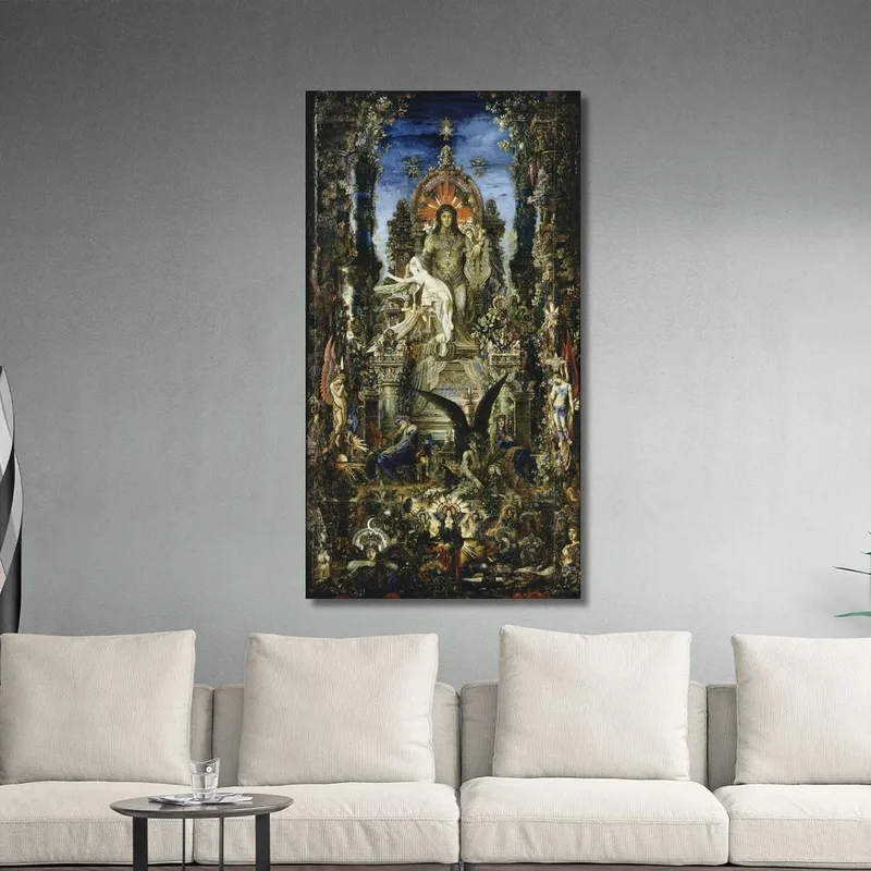Jupiter And Semele Gustave Moreau