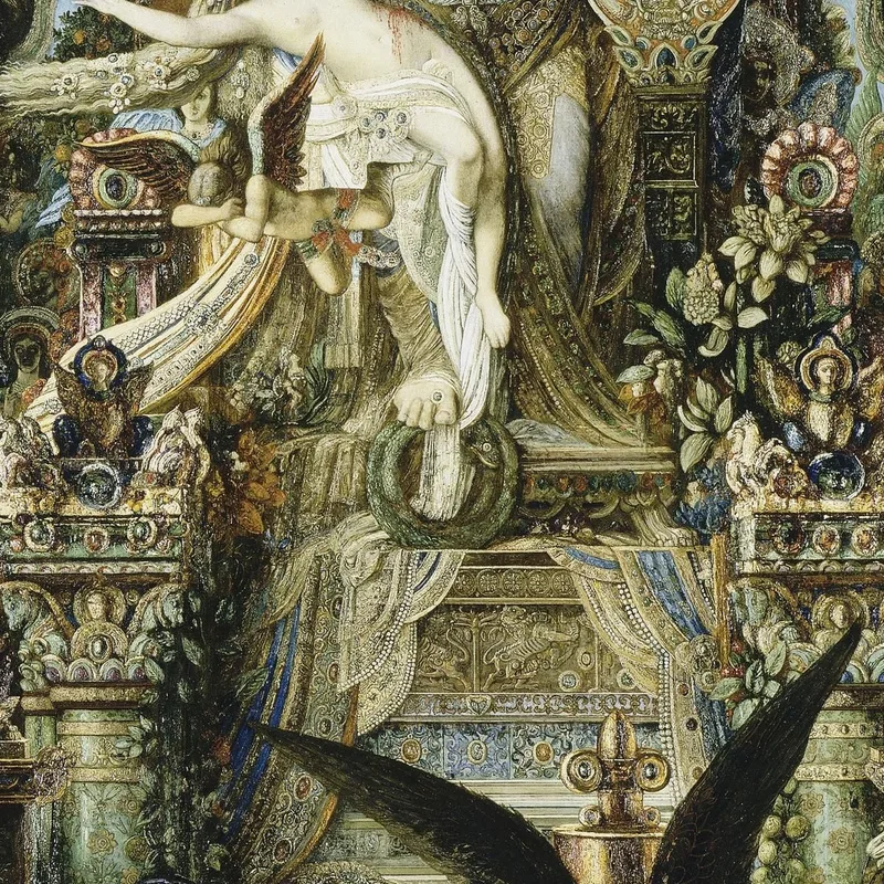 Jupiter And Semele Gustave Moreau