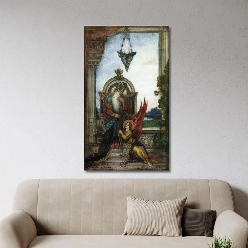 Roi David 2 Gustave Moreau