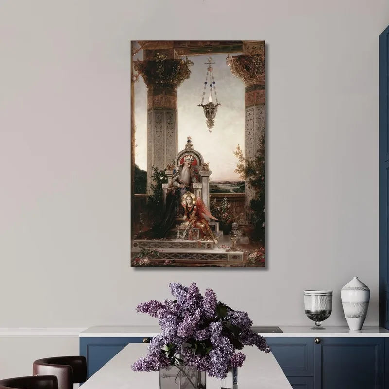 Re Davide Gustave Moreau