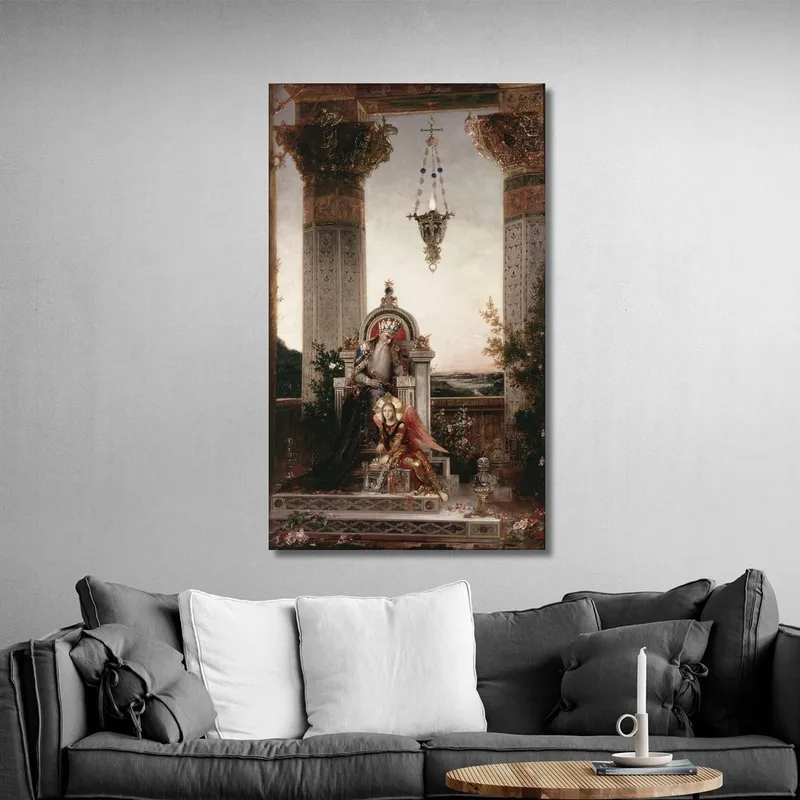 Re Davide Gustave Moreau
