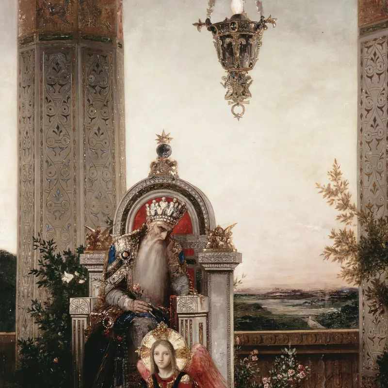 Re Davide Gustave Moreau