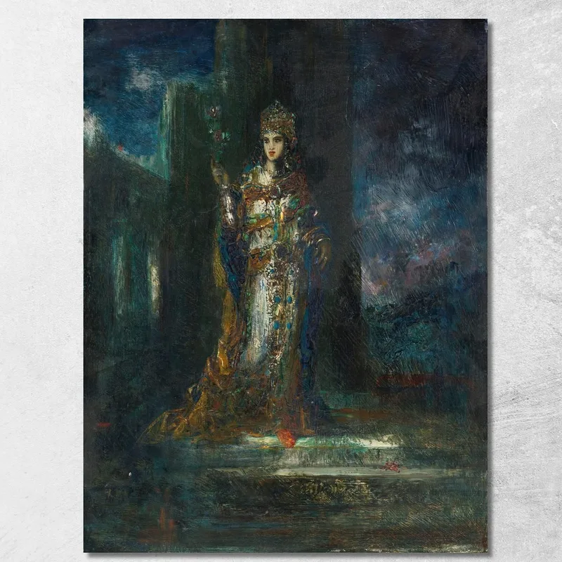 La Fiancée De La Nuit Gustave Moreau tableau impression sur toile
