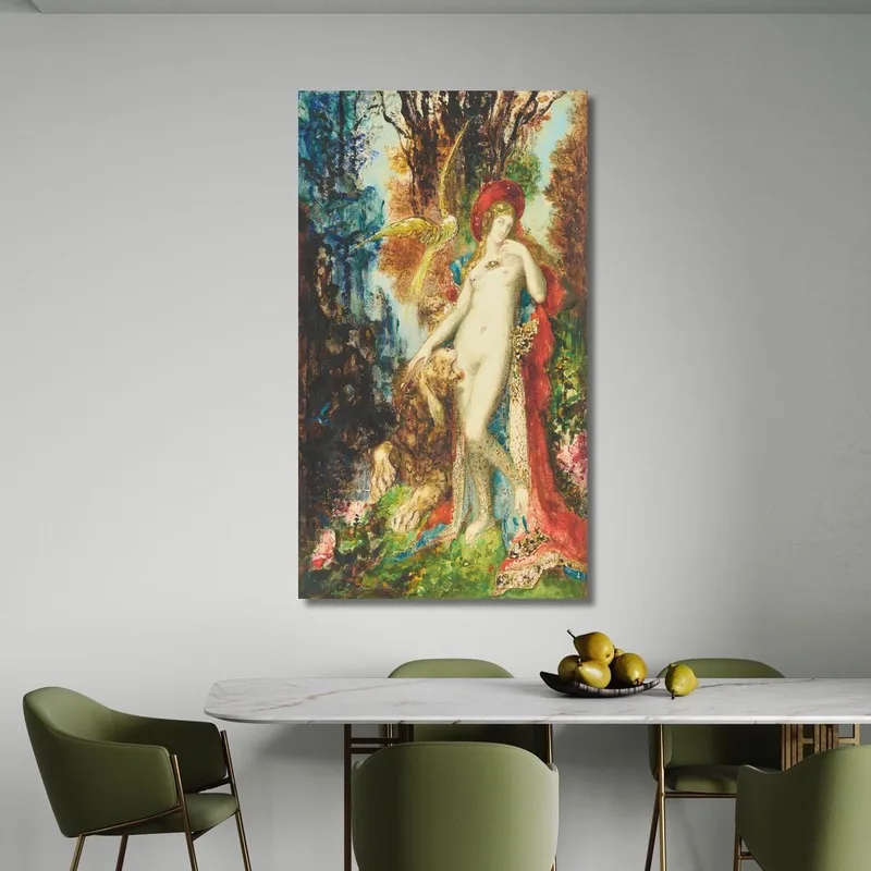 Le Lion Amoureux Il Leone Innamorato Gustave Moreau