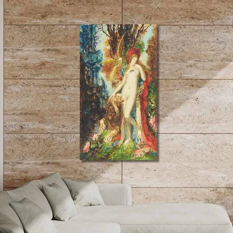 Le Lion Amoureux Il Leone Innamorato Gustave Moreau