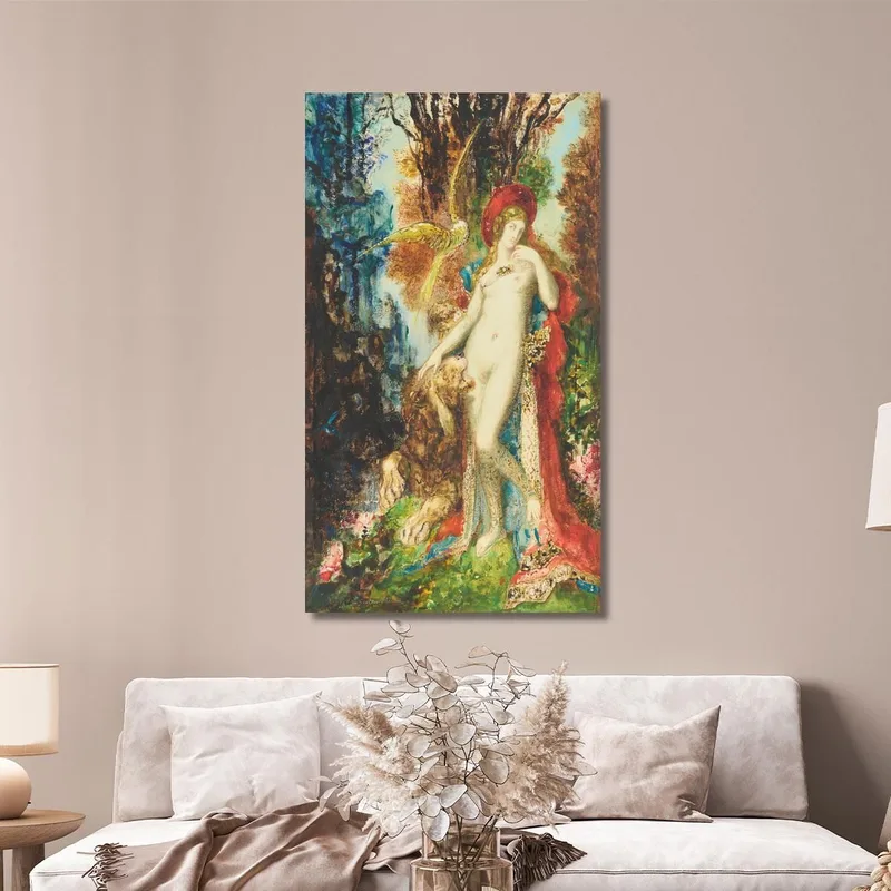 Le Lion Amoureux Il Leone Innamorato Gustave Moreau