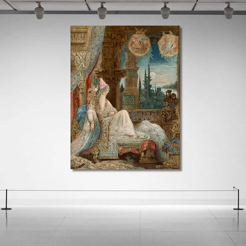 Il Sogno Di Un Abitante Del Mogul Gustave Moreau
