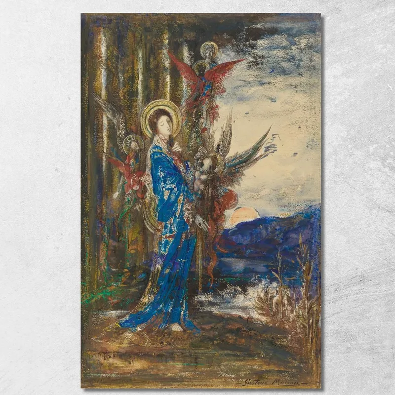 Les Épreuves Gustave Moreau tableau impression sur toile