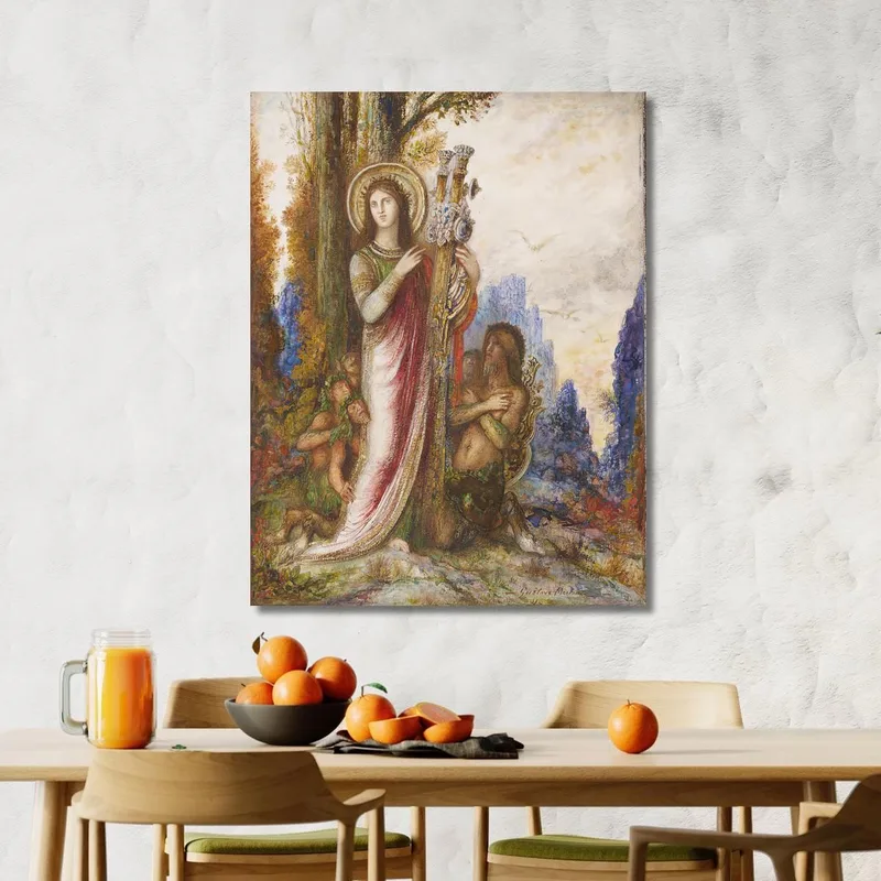 Poet And Satyrs Gustave Moreau