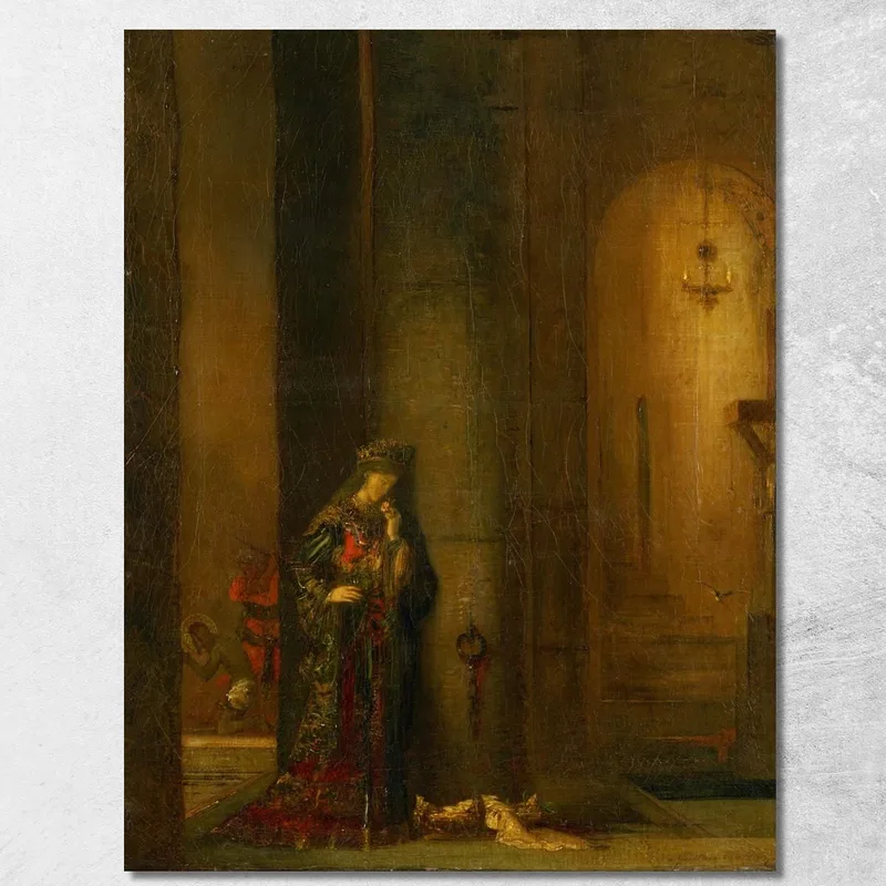 Salomè Alla Prigione Gustave Moreau quadro stampa su tela