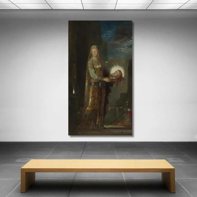 Salome Mit Dem Haupt Johannes Des Täufers Gustave Moreau