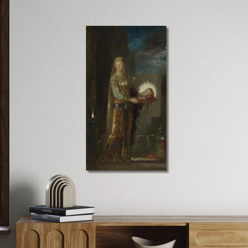 Salome Mit Dem Haupt Johannes Des Täufers Gustave Moreau