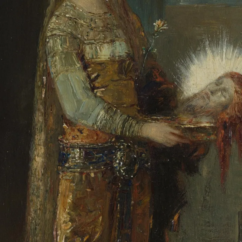 Salome Mit Dem Haupt Johannes Des Täufers Gustave Moreau