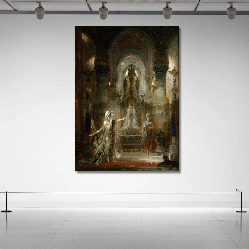 Salome Tanzt Vor Herodes Gustave Moreau