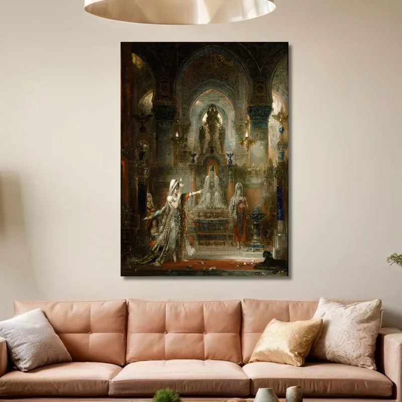 Salome Tanzt Vor Herodes Gustave Moreau