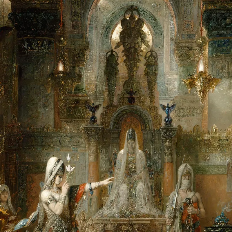 Salome Tanzt Vor Herodes Gustave Moreau