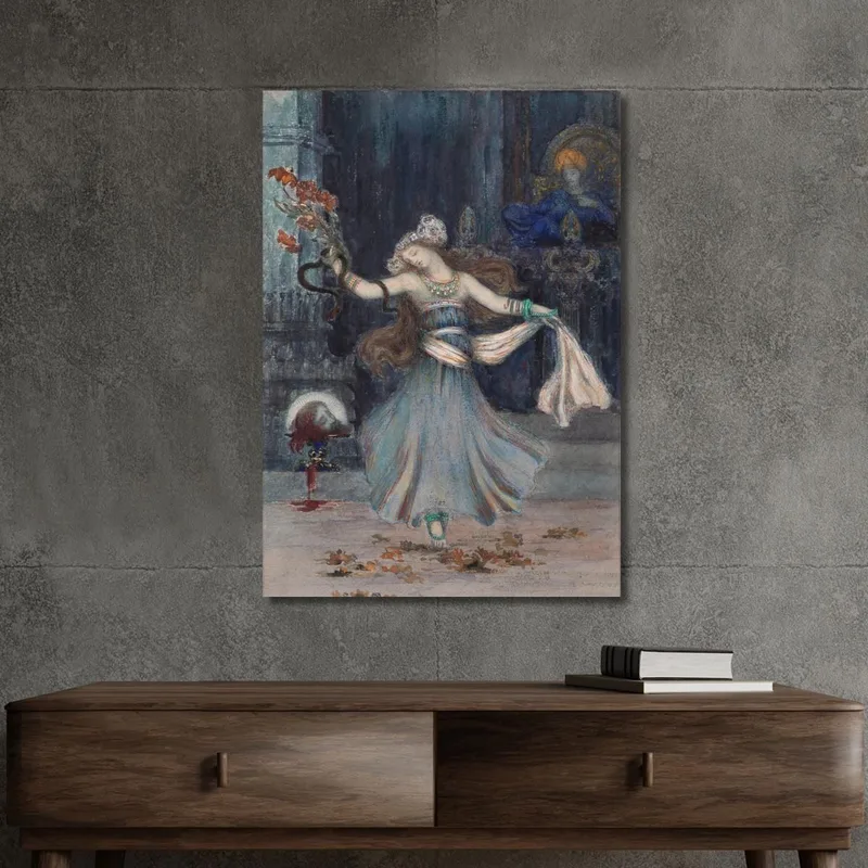 Salomé Dansant Devant La Tête De Saint Jean-Baptiste Gustave Moreau