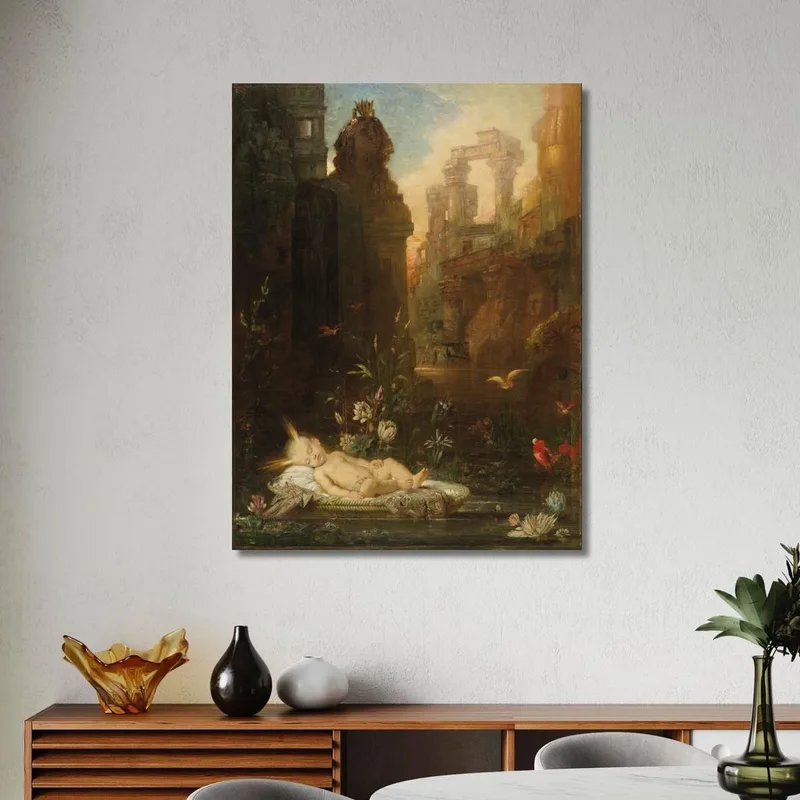Il Bambino Mosè Gustave Moreau