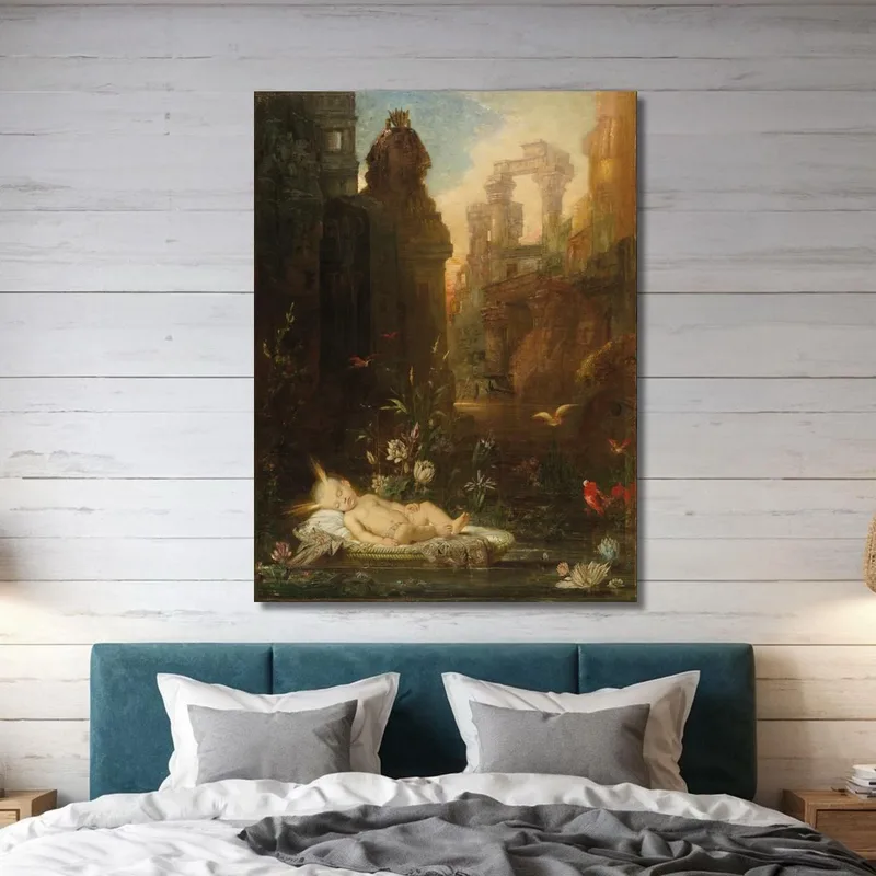 Il Bambino Mosè Gustave Moreau