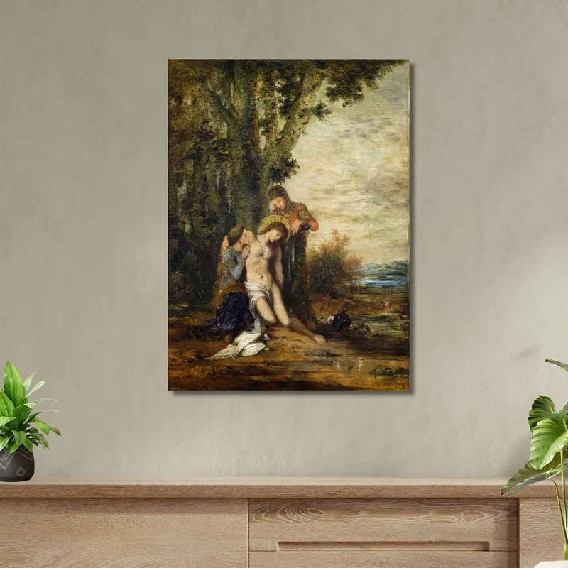 The Martyred Saint Sebastian Gustave Moreau
