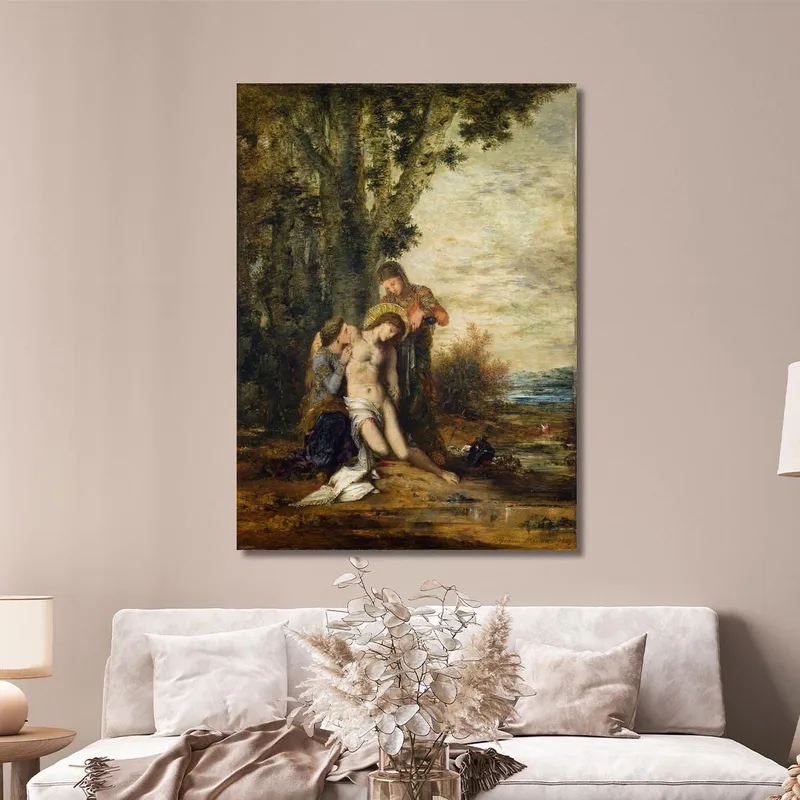 The Martyred Saint Sebastian Gustave Moreau