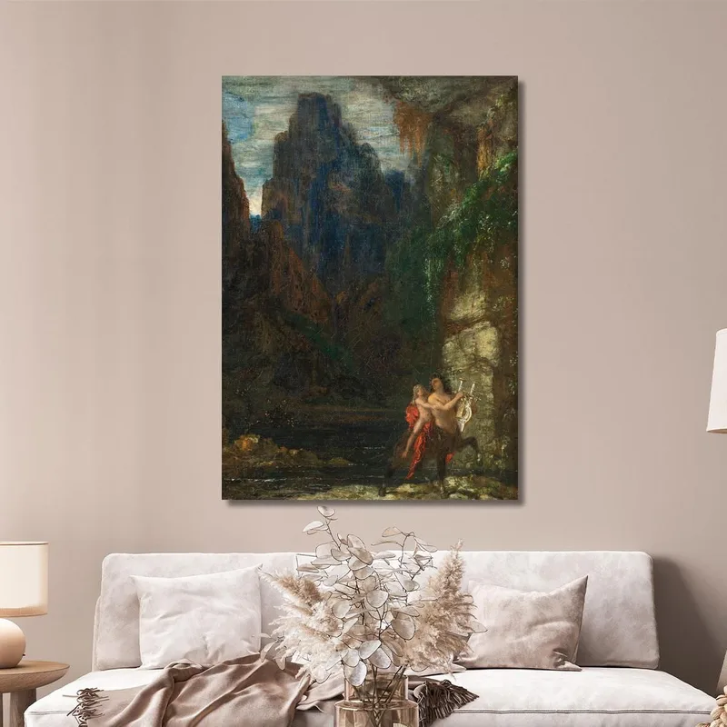 Die Erziehung Des Achilles Gustave Moreau