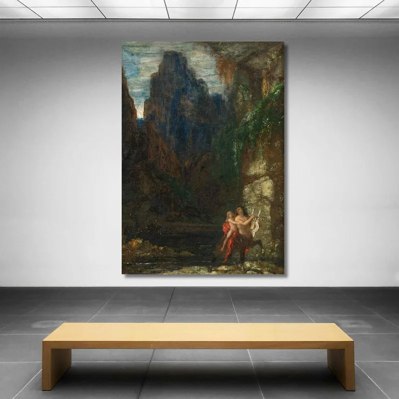 Die Erziehung Des Achilles Gustave Moreau
