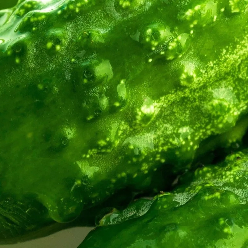 Quadro Moderno Cetrioli Freschi Con Foglia Verde