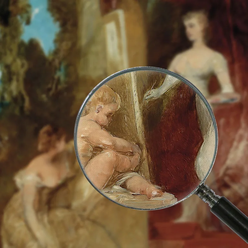 Allegory Of Painting Hans Makart