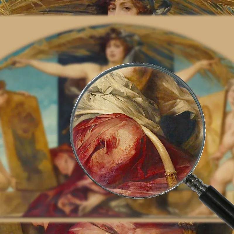 Allegoria Della Pittura Religiosa E Profana Hans Makart