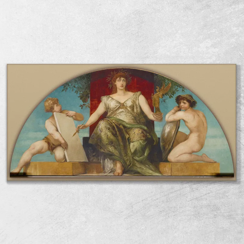 Allegory Of The Law And Truth Of Representation Hans Makart