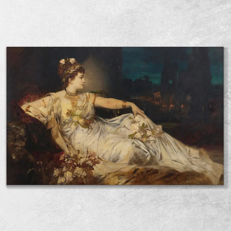Charlotte Wolter Come Messalina Hans Makart