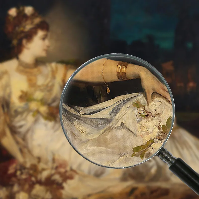 Charlotte Wolter Come Messalina Hans Makart