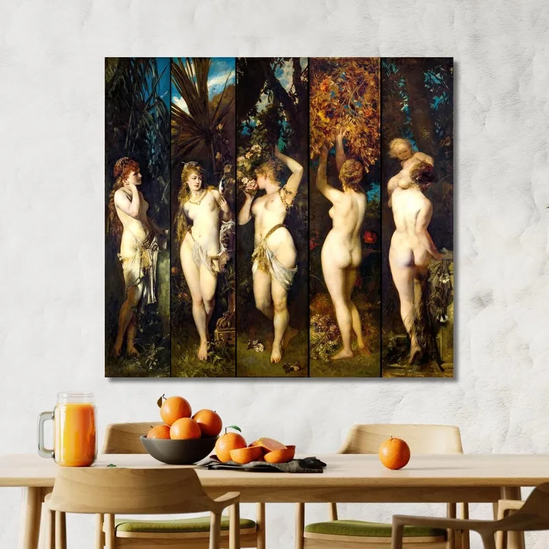 I Cinque Sensi Hans Makart