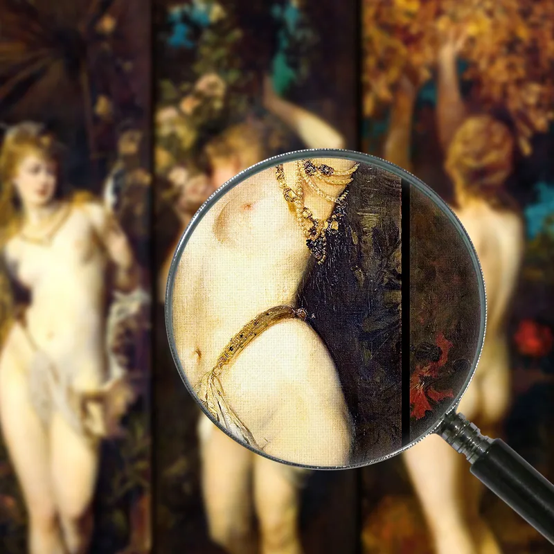 I Cinque Sensi Hans Makart