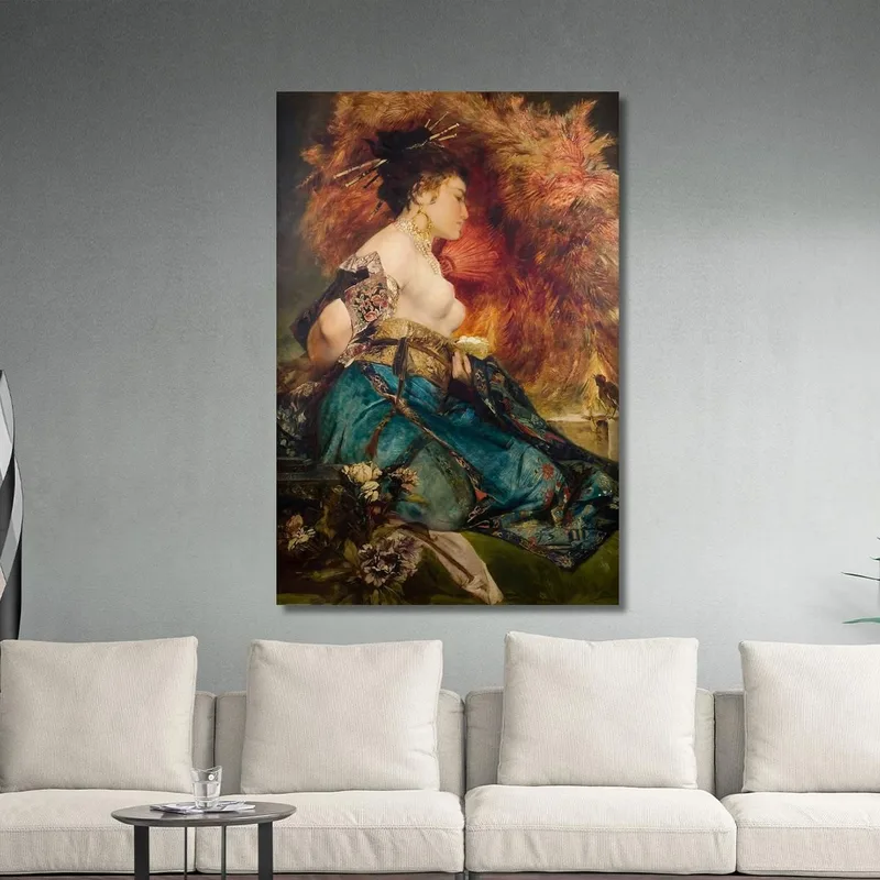 La Donna Giapponese Hans Makart