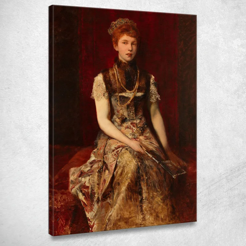 Dora Fournier-Gabillon Hans Makart cuadro en lienzo