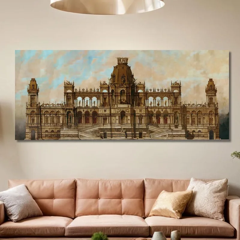 Progetto Per Un Palazzo Facciata Hans Makart