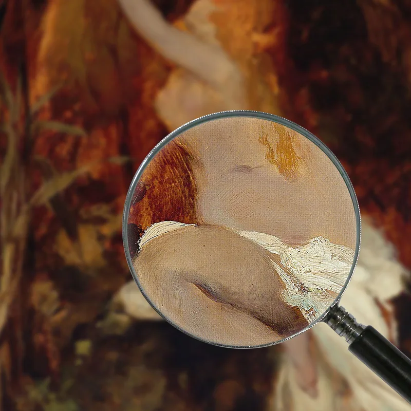 Fauno E Ninfa Hans Makart