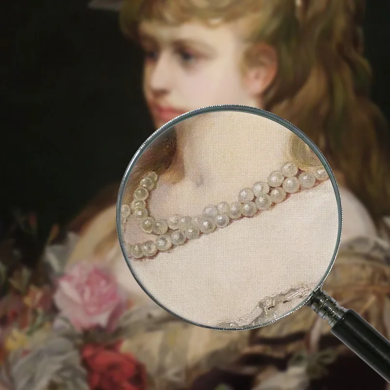 Flora. Ritratto Di Una Ragazza In Un Cappello Hans Makart