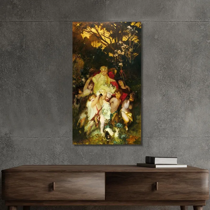 Modern Amoretti Hans Makart