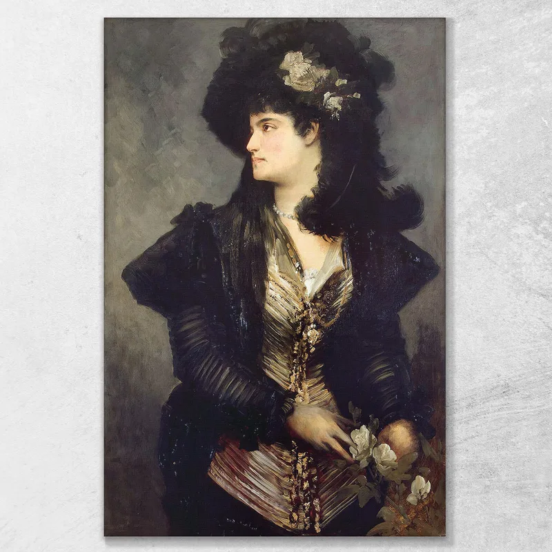 Ritratto Di Una Signora Hans Makart