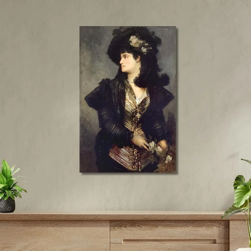 Ritratto Di Una Signora Hans Makart
