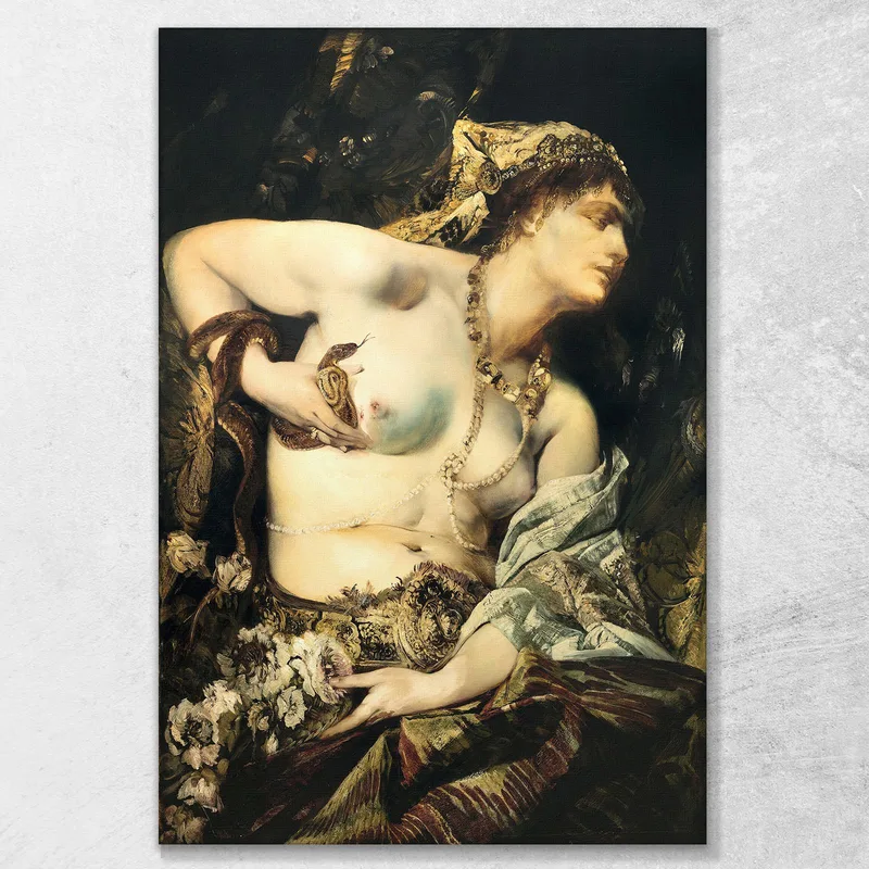 La Morte Di Cleopatra Hans Makart