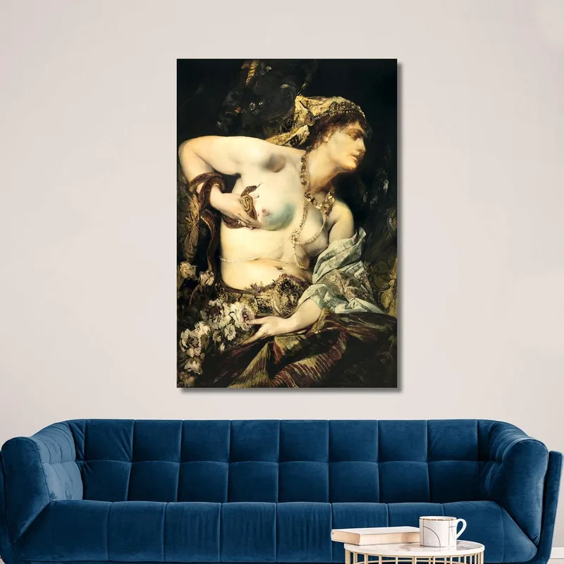 La Morte Di Cleopatra Hans Makart