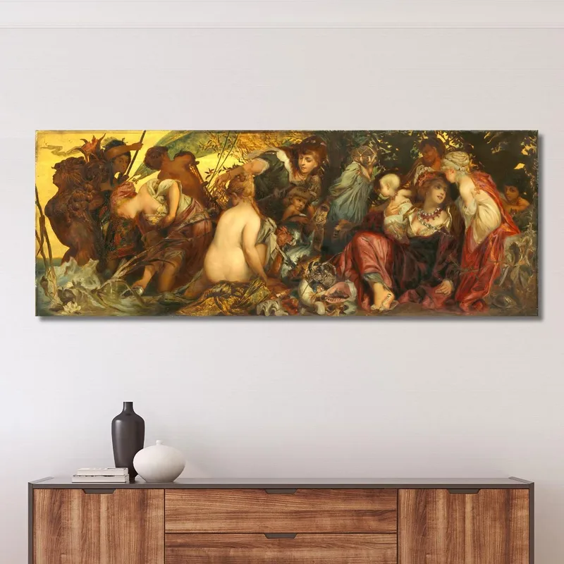 Treasures Of The Sea Hans Makart