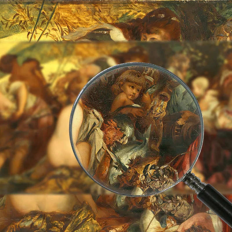 Treasures Of The Sea Hans Makart